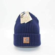 Nike Cuffed Beanie Blue Winter Warm Hat 