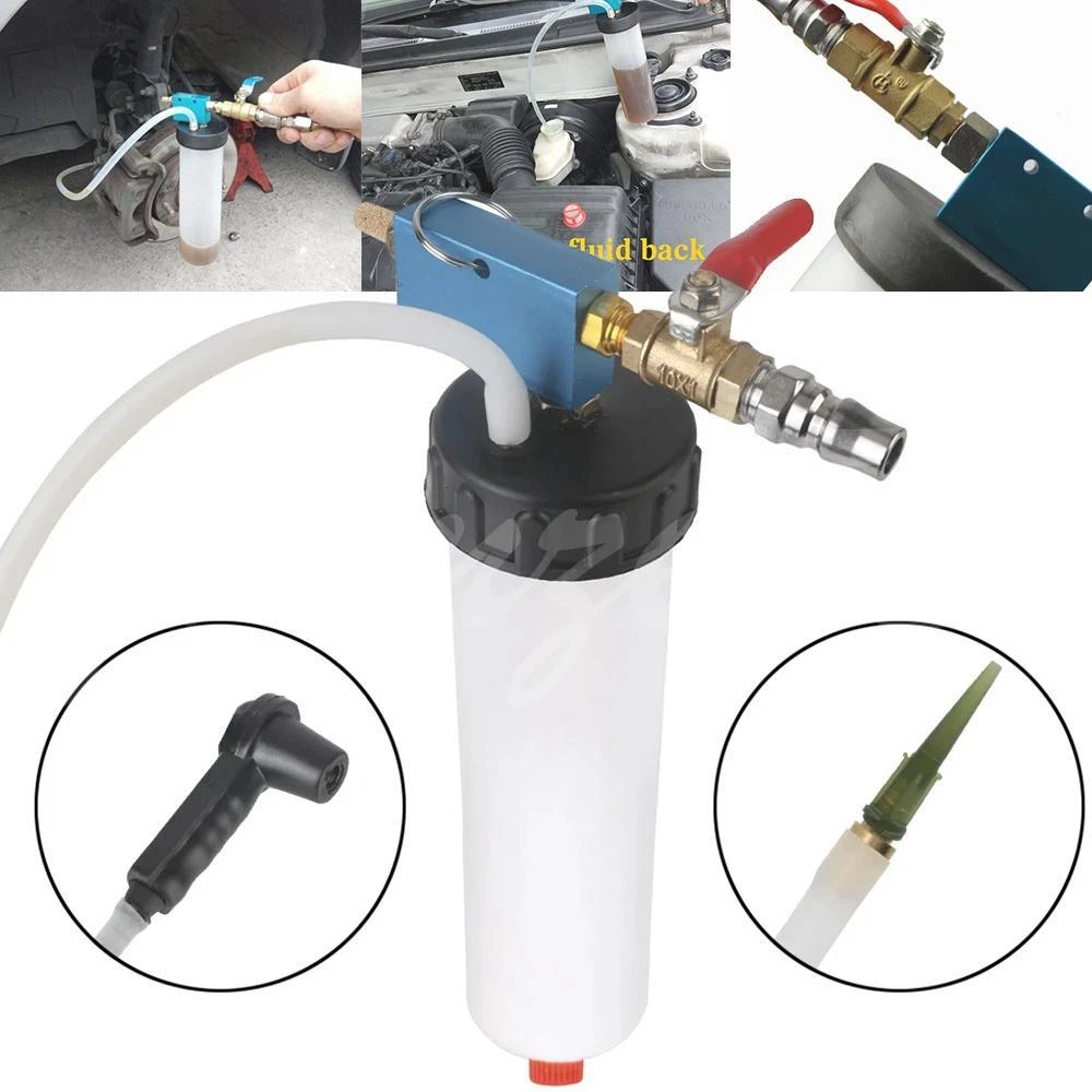 Car Vehicle Vacuum Brake Bleeder Tank Fluid Oil Change Pump Equipment Tool Kit