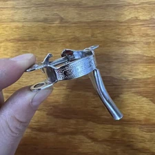 SUNTOUR BIKE BICYCLE DOWNTUBE CABLE GUIDE CLAMP HOUSING STOP ROAD 1-1/8" NOS