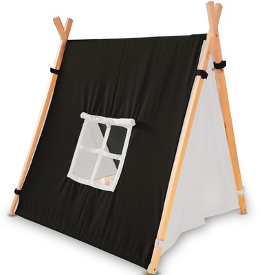 wooden play tent