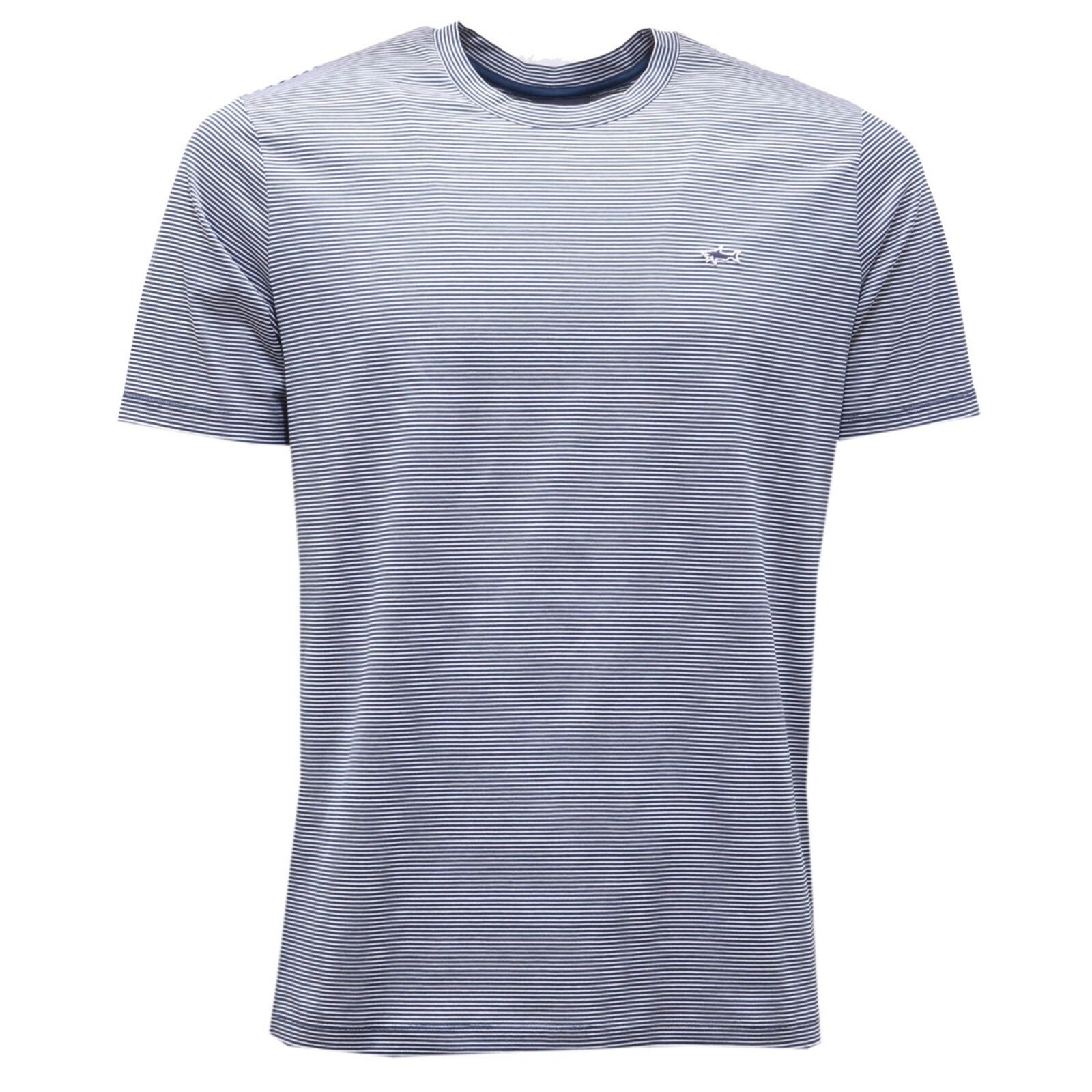 1568AH мужская футболка maglia uomo PAUL-SHARK в сине-белую полоску 14590₽