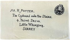 OFFICIAL HARRY POTTER ACCEPTANCE LETTER STAMP LARGE BATH BEACH TOWEL BNWT