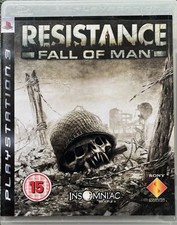 PS3 Game - Resistance: Fall of Man - Sony PlayStation 3 Inc Manual FREE SHIPPING