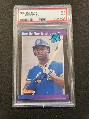 1989 Donruss Ken Griffey Jr. #33 PSA 7