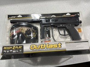 JT Outkast Paintball Marker Ready to Play Kit Black New In Box Never Opened