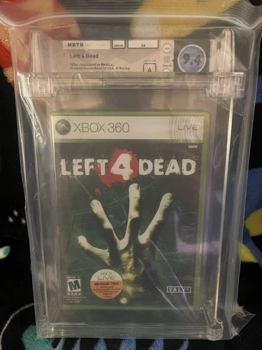 Left 4 Dead (Xbox 360, 2008) Factory Sealed Brand New WATA 9.4 A Deep Badge
