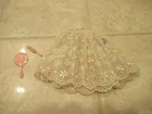 Vintage Barbie Outfit Floral Petticoat #921 Petticoat Brush Mirror 1961