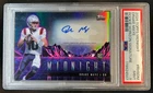 2024 Topps Midnight Drake Maye Rookie Horizon Signatures RC Auto #RHS-DM PSA 9
