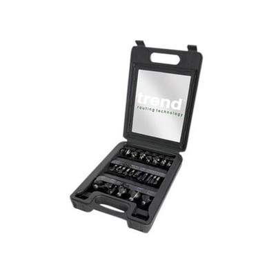 Trend TRESETSS24TC Fräser Bits Set 24-teilig Für Holz Und MDF