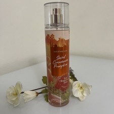 BATH BODY WORKS SWEET CINNAMON PUMPKIN FRAGRANCE MIST BODY SPRAY 8 FL OZ NEW