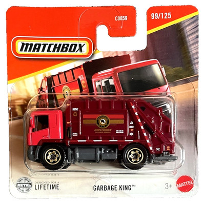 Matchbox Garbage King LKW Müllwagen 99/125 2025 1:64 Modellauto Spielzeug Truck