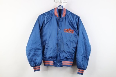 Vtg 80s 90s Boys Large 14/16 Cleveland Cavaliers Basketball Satin Bomber Jacket