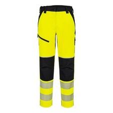 Image of Portwest PW3 Hi-Vis Women's Stretch Trouser Reflective T141