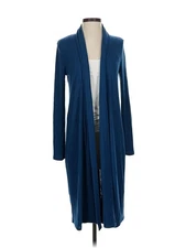 H By Halston Women Blue Cardigan XS
