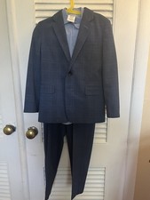 Calvin Klein Boys' Size 7 Blue Suit 3-Piece Set. Great Condition Worn Once