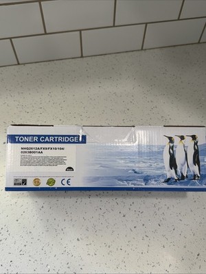Black Toner Cartridge NHQ2612A /FX9 / FX10 / 104 / 0263B001AA New In Box