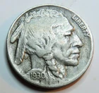 1930 S Buffalo Nickel VF