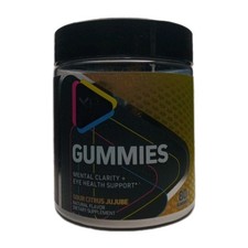 XP Sports Enhanced Gummies For Gamers Mental Focus Sour Citrus Flavor 80 Count
