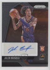 2024-25 Panini Prizm Rookie Signatures Jalen Bridges #RSI-JBS Auto 14md