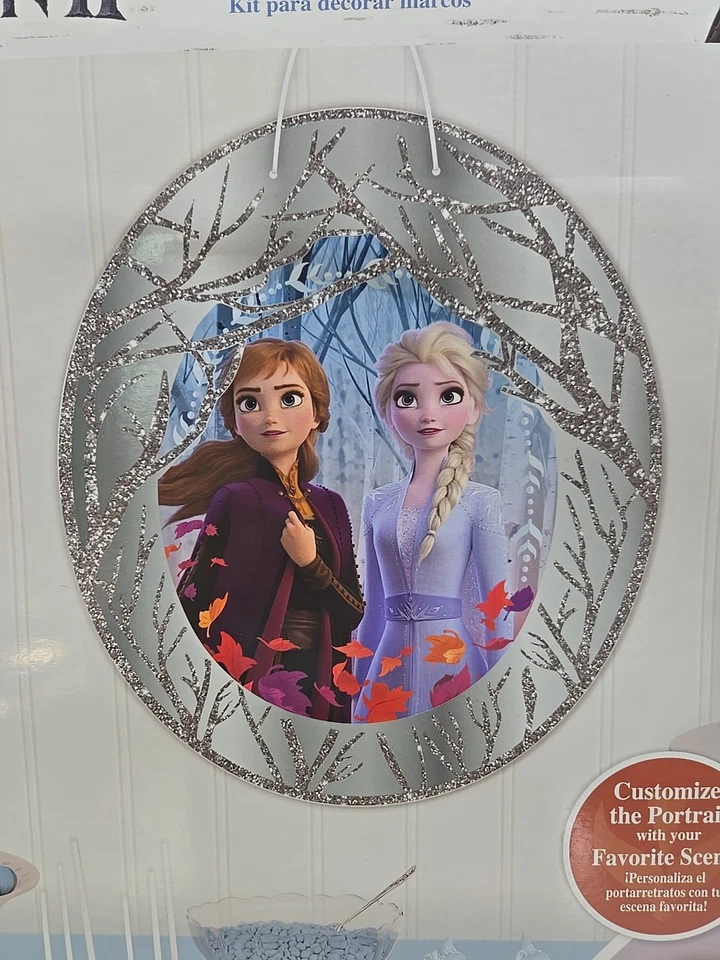 Frozen Birthday Party Decoration Frame and Cutout Photo Decorating Kit - Image 2 of 4