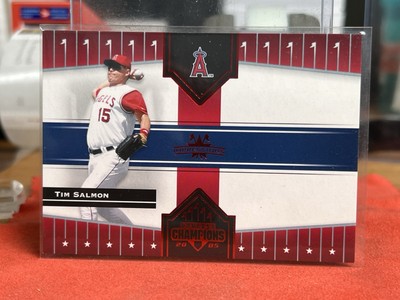 2005 Donruss Champions Red Impressions /250 Tim Salmon #449