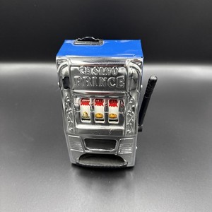Vintage Casino Prince Waco Metal Slot Machine Bank Game Works
