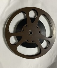 GOLDBERG BROS REFLEX 16mm 400' METAL FILM REEL Captain Kronos / Nice Cond.