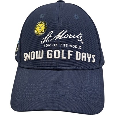Baseball Cap Einheitsgröße Herren blau Baumwolle leicht Outdoor verstellbar Golfmütze