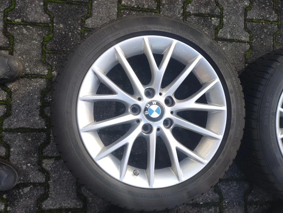BMW 1er F20 F21 Winterradsatz Y-Speiche 205/50 R17 Continental Winter Contact - Bild 3 von 4