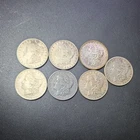 Lot Of 7 Morgan Silver Dollars 1891,1885,1883 o,1899 o,1886,1887,1889