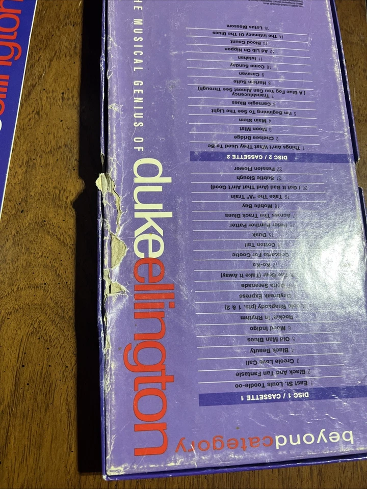 Beyond Category:The Musical Genius of Duke Ellington 2 Cassette Tapes & Booklet - Image 2 of 2