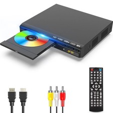 HD DVD Player for TV, CD Players for Home with Hd/Av/Coaxial Output USB Input..