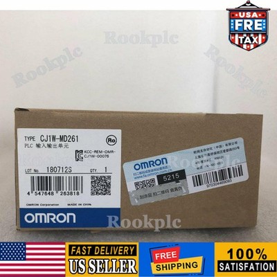 One New Omron CJ1W-MD261 PLC Module Fast Shipping  US Free TAX