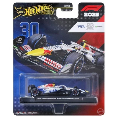 Hot Wheels Visa Cash App Racing Bulls Formula 1 Premium 2025 Mattel - Photo 1/4