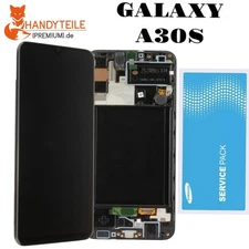 Genuine Samsung Galaxy A30s A307F AMOLED Display Touch Screen Frame Black