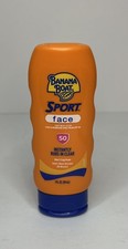 Banana Boat Sport Face Lotion SPF 50 Sunscreen 3oz Lightweight Formula Exp 10/27