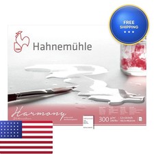 Hahnem hle Harmony Watercolor Block Cold Pressed 12x16 Inches 12 Sheets