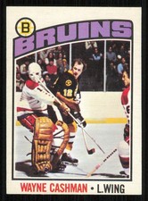 1976-77 O-Pee-Chee #165 Wayne Cashman