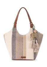 The Sakroots Roma Small Shopper Purse, New, The Sak