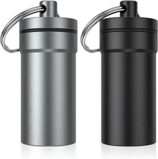 Portable Ear Plug Carrying Case, Urekt Waterproof Metal Earplug Case... 