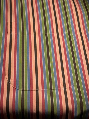 Vintage Burberry London Hemd Herren LT Large Tall Mehrfarbig Button Down USA - Bild 13 von 17