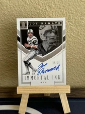 2023 Impeccable Immortal Ink Joe Namath Autograph /10 🏈🔥