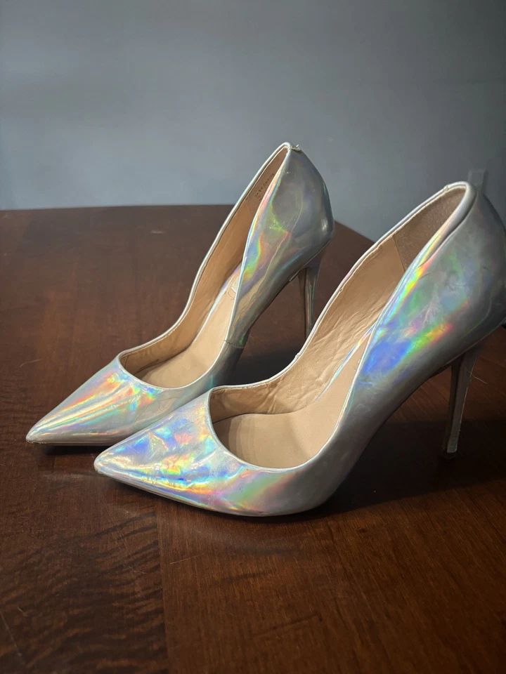 Steve Madden Women's Sparkly Stiletto Heel, Size 7 - Image 3 of 3