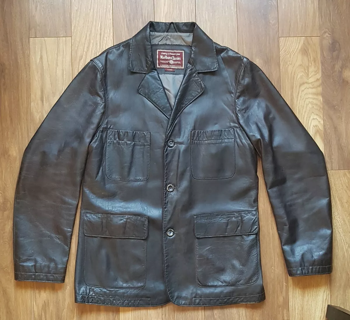 Marlboro classics top leather jacket