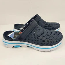 Skechers Go Walk 5 Astonished Foamies Womens Size 10 Clog 111103 Navy Blue