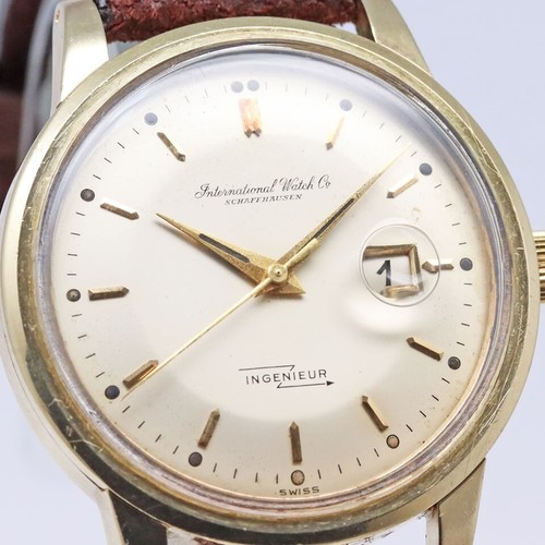 IWC Ingenieur K14/SS Cal.8531 ANTIQUE Automatic Off-White Dial Men's Watch - Picture 5 of 16