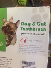 DOG AND CAT TOOTHBRUSH---12 HEADS---NEW IN BOX