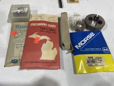 LOT OF DRILL ACCESSORIES 1/2-14 BITS, 3/8 BIT, 17/64 BIT   B205