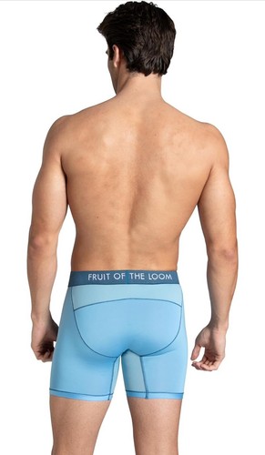 Fruit Of The Loom Select Breathable Performance MicroMesh 3TagFree Boxers Small - Picture 7 of 8