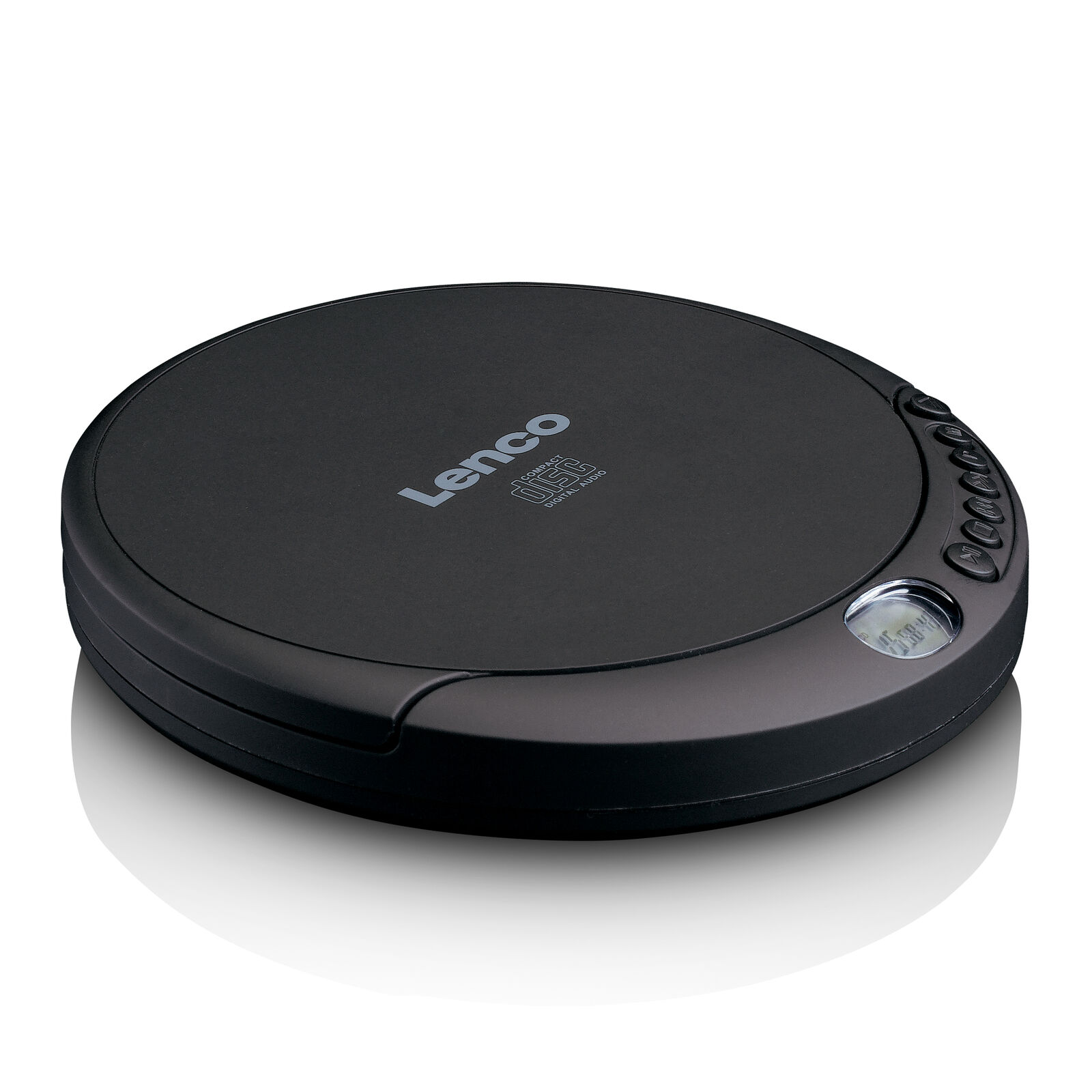 Thumbnail - Lenco Cd-010 - Tragbarer Cd-player Mit Akku-aufladefunktion - Schwarz